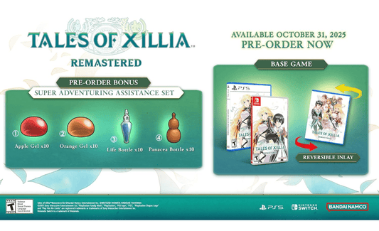 TALES OF XILLIA REMASTERED SWITCH