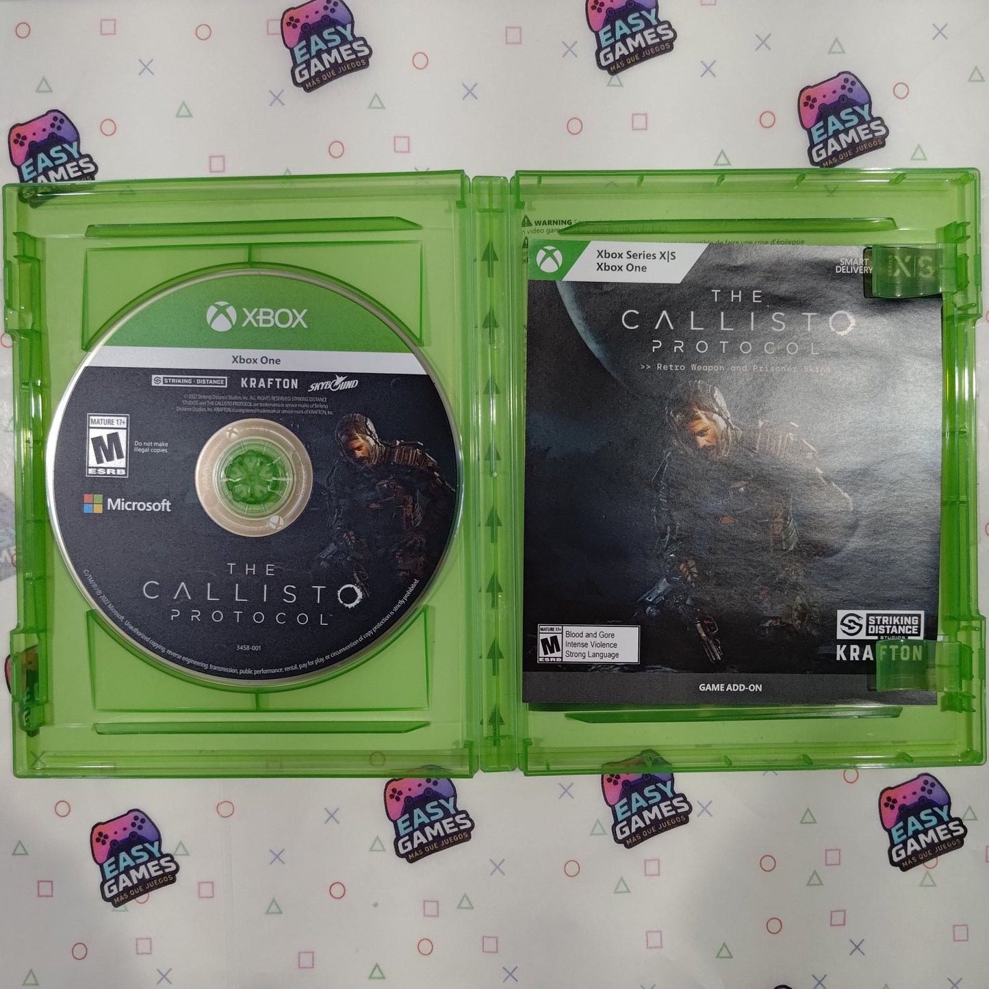 THE CALLISTO PROTOCOL XBOX ONE easy video game