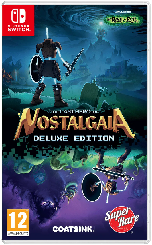 THE LAST HERO OF NOSTALGAIA DELUXE SWITCH easy video game