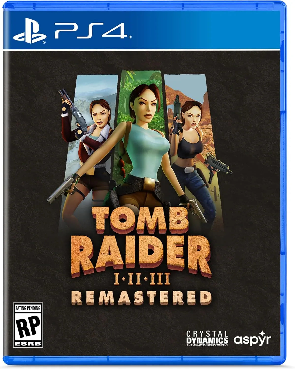 TOMB RAIDER I II III REMASTERED easy video game
