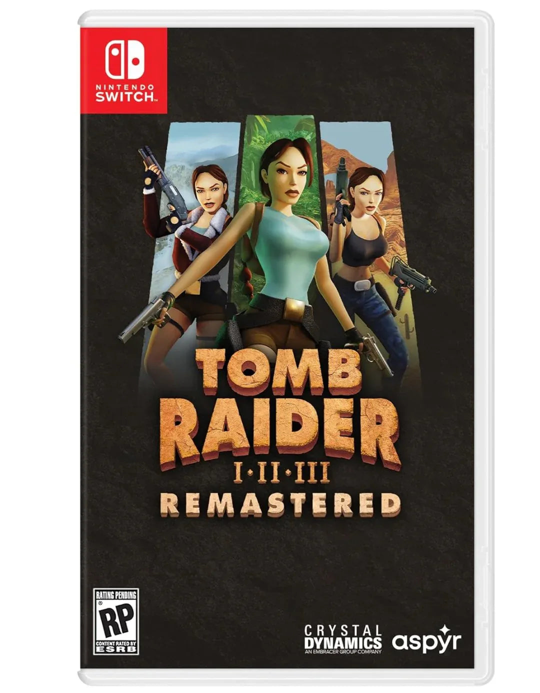 TOMB RAIDER I II III REMASTERED easy video game