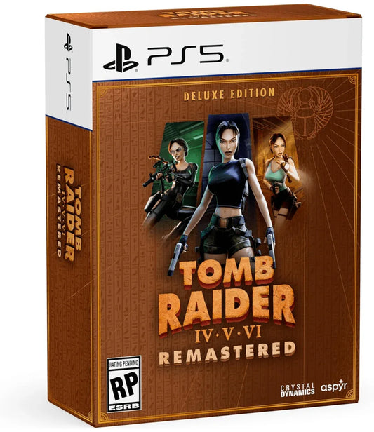 TOMB RAIDER IV-V-VI DELUXE PS5 EASY GAMES