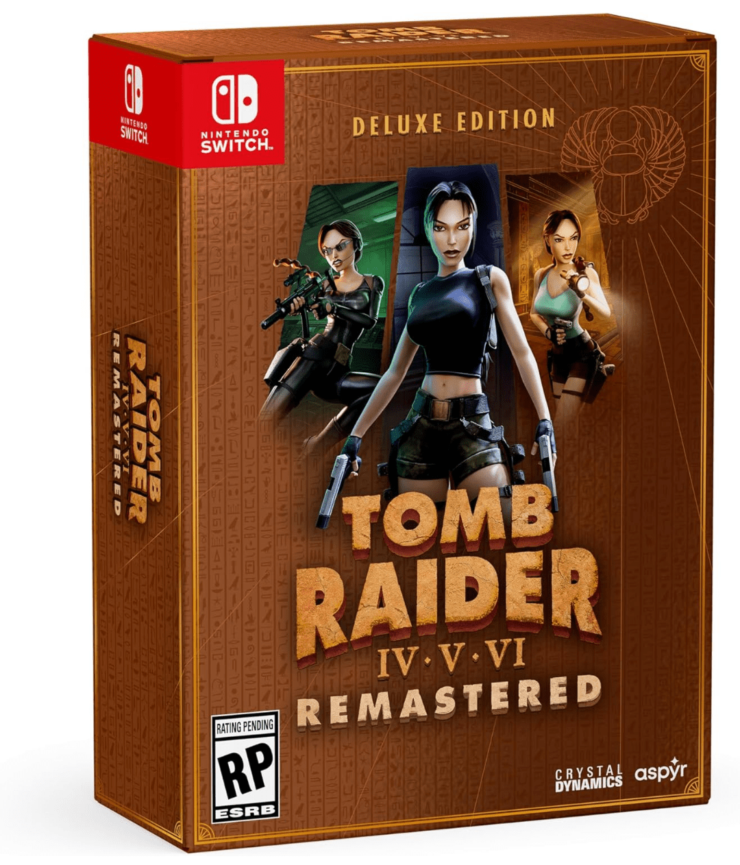TOMB RAIDER IV-V-VI REMASTERED DELUXE SWITCH