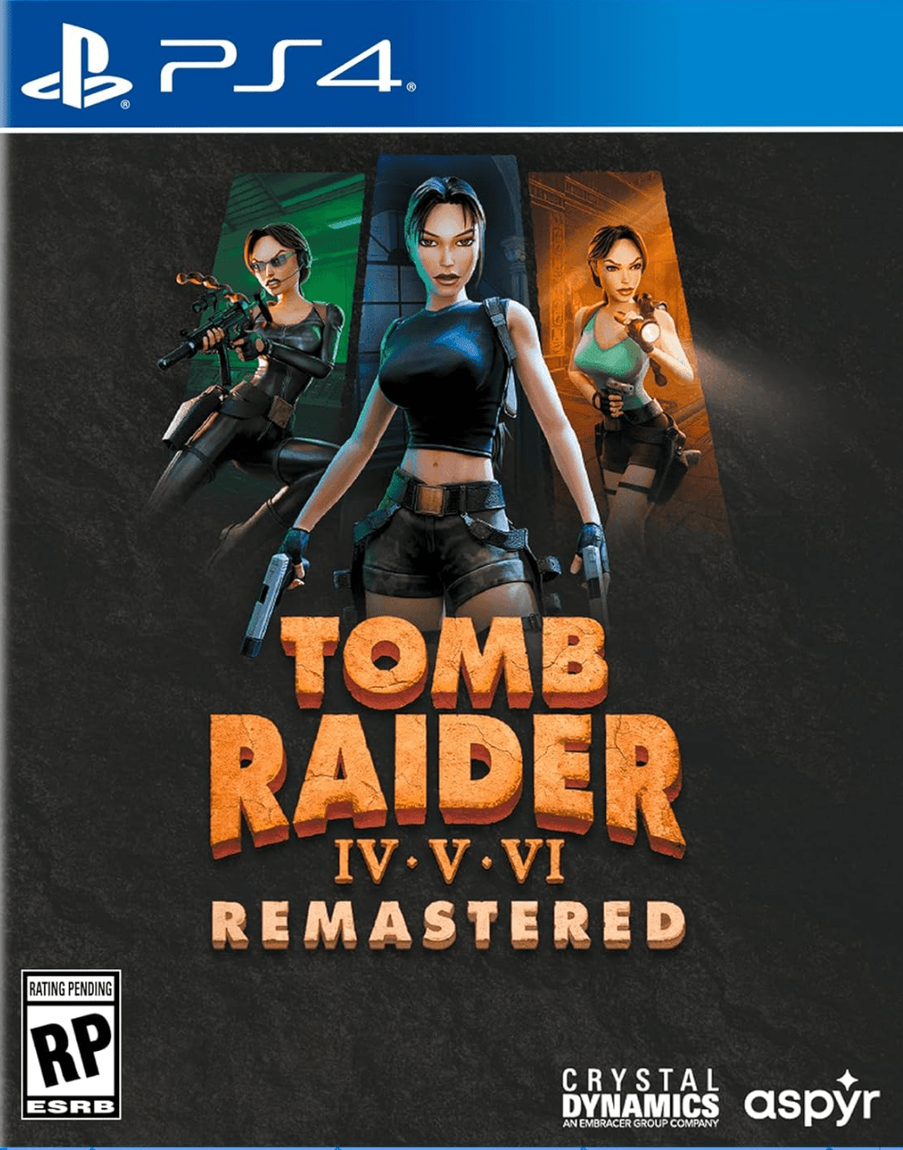 TOMB RAIDER IV-V-VI REMASTERED PS4