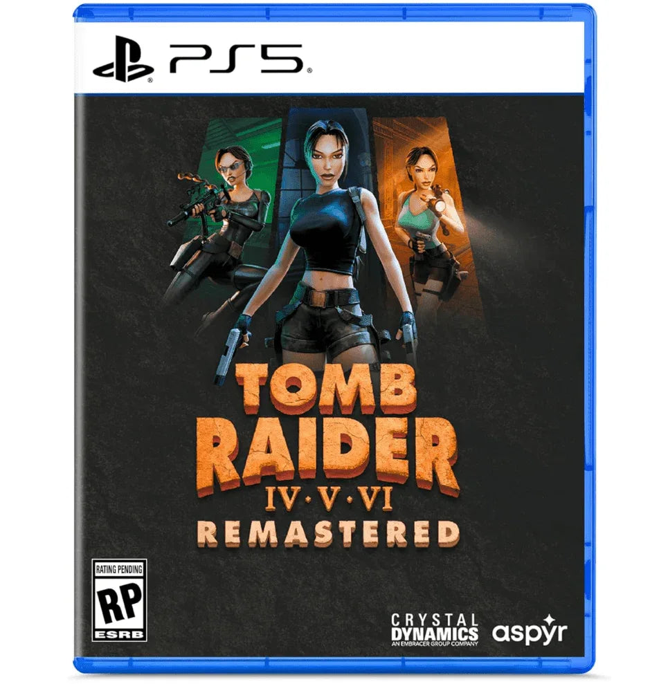 TOMB RAIDER IV-V-VI REMASTERED PS5 EASY GAMES