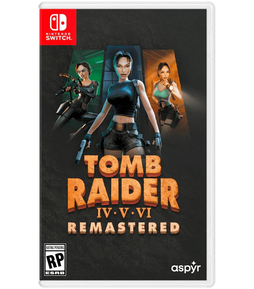 TOMB RAIDER IV-V-VI REMASTERED SWITCH EASY GAMES