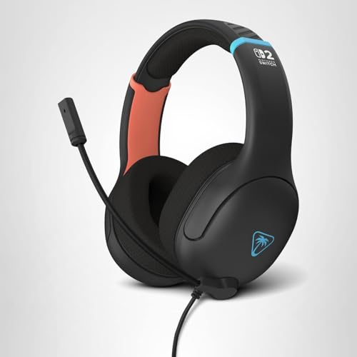 Turtle Beach Airlite Fit Wired Gaming Headset – Officially Licensed for Nintendo Switch 1 y 2 - EASY GAMES