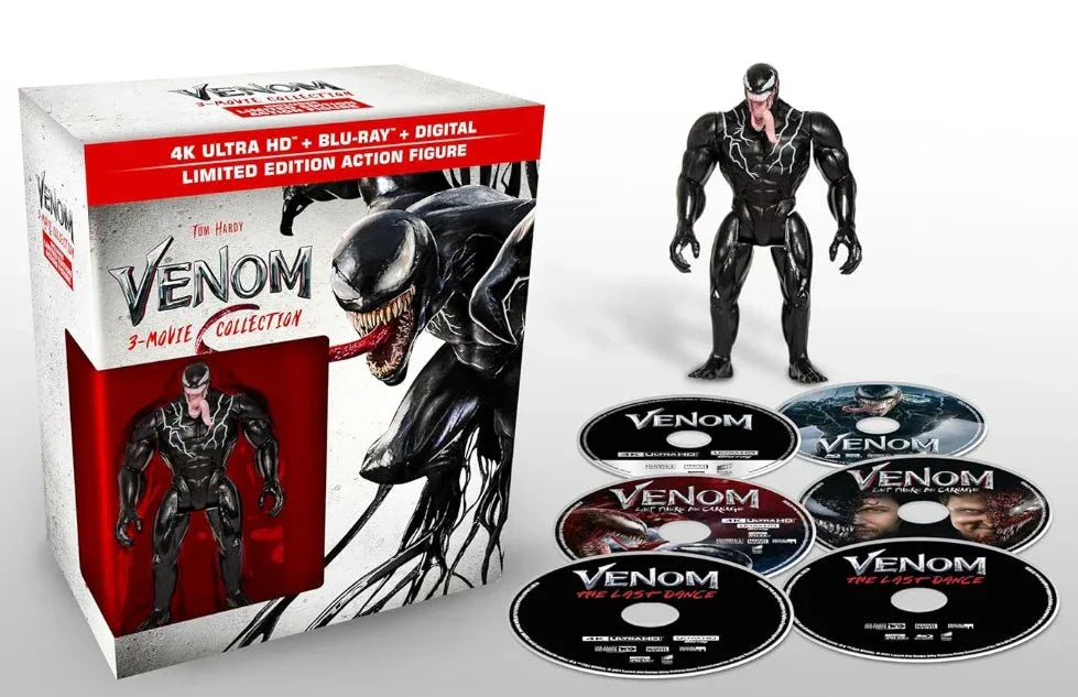 VENOM 3 MOVIE COLLECTION 4K BLU RAY easy video game
