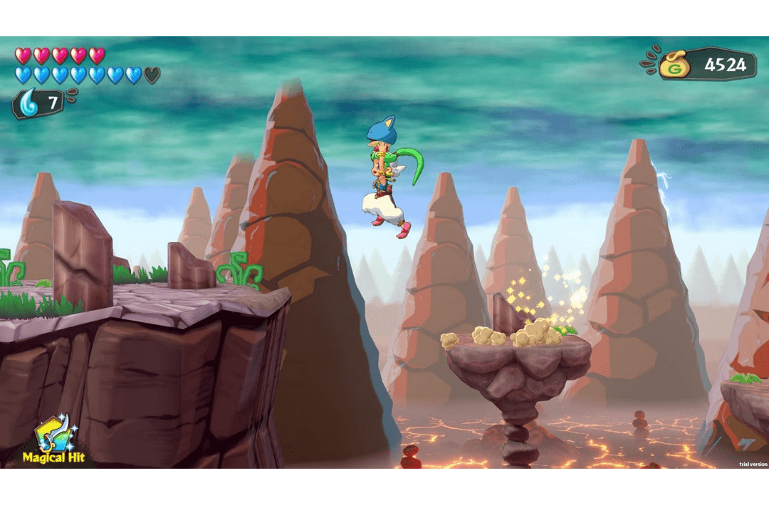 WONDER BOY ASHA IN MONSTER WORLD PS4