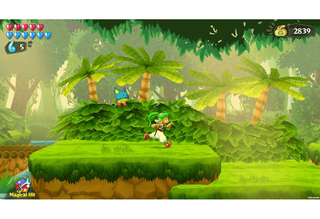 WONDER BOY ASHA IN MONSTER WORLD PS4