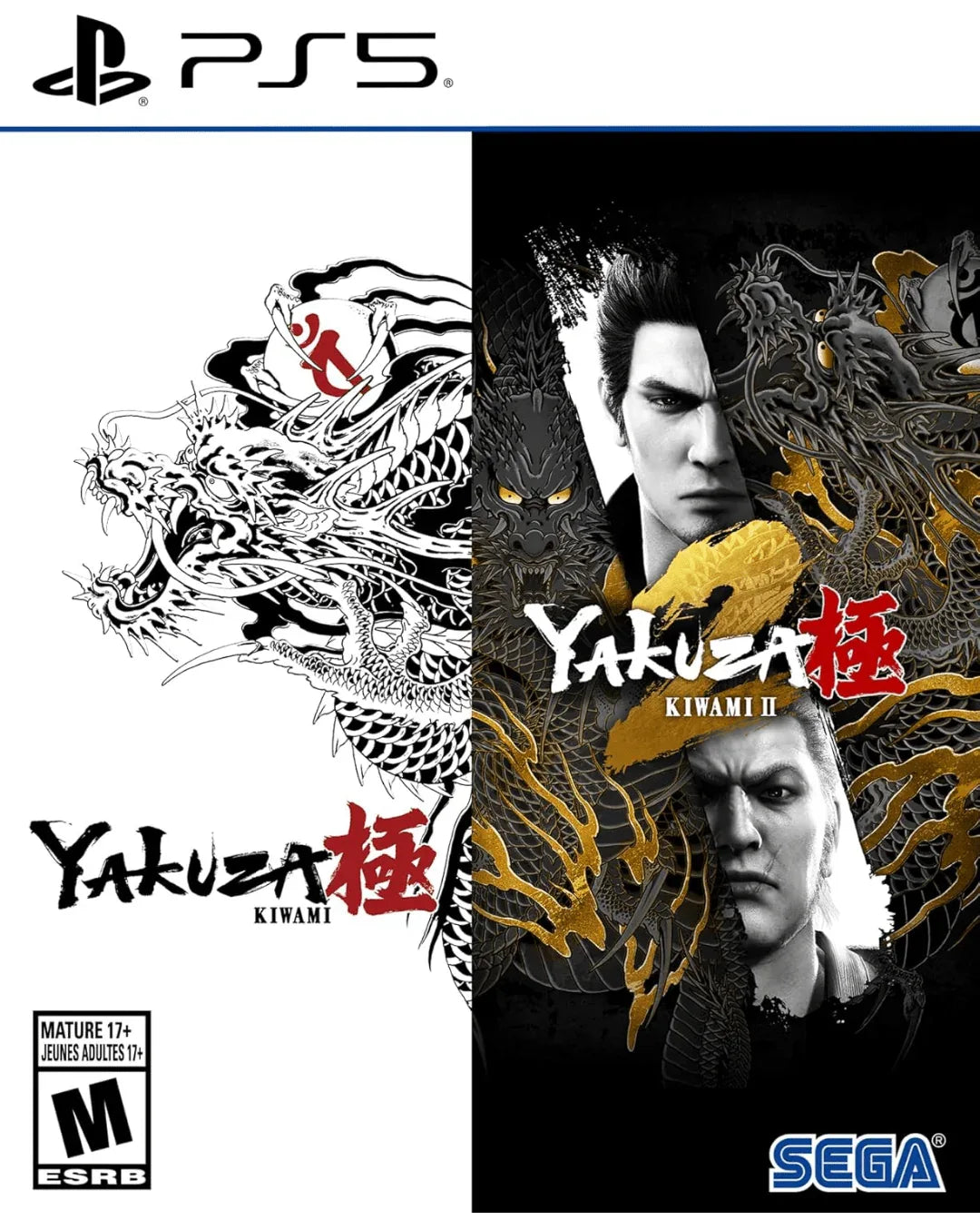YAKUZA KIWAMI 1 + 2 PS5 EASY GAMES