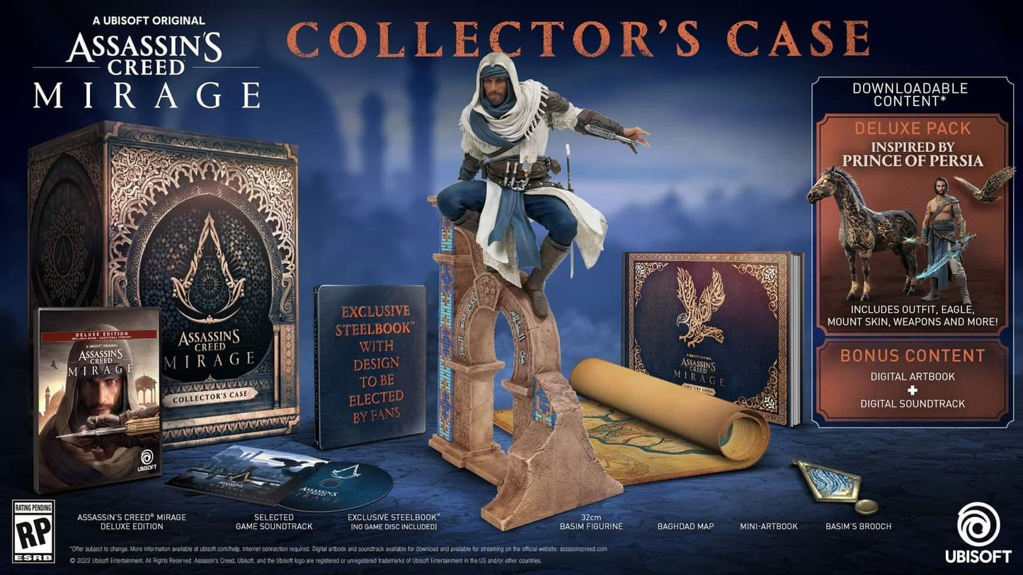 ASSASSIN'S CREED MIRAGE COLLECTOR'S PS5 easy games