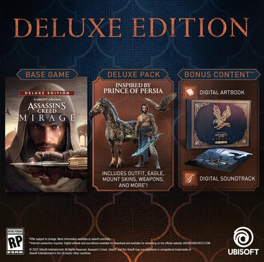 ASSASSIN'S CREED MIRAGE DELUXE PS4