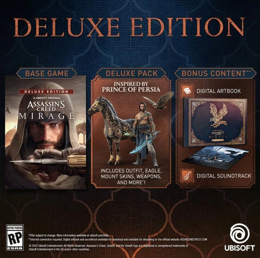 ASSASSIN'S CREED MIRAGE DELUXE PS5 easy games