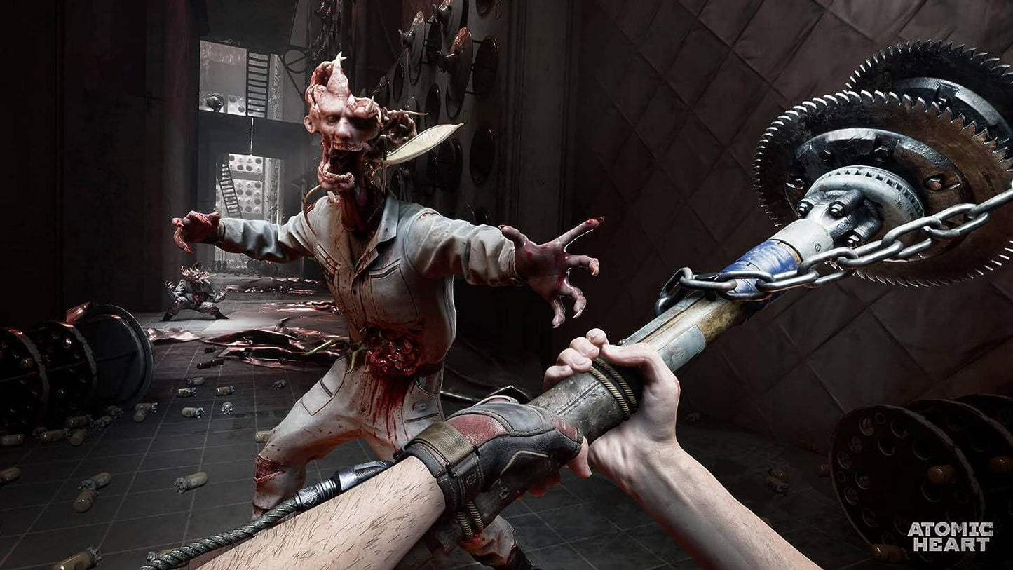 ATOMIC HEART PS4 + UPGRADE PS5 easy video game