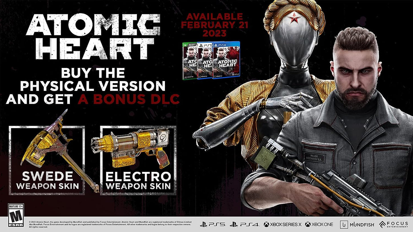 ATOMIC HEART PS4 + UPGRADE PS5 - EASY GAMES