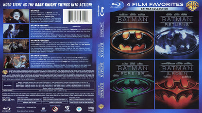BATMAN 4 FILM COLLECTION BLU-RAY