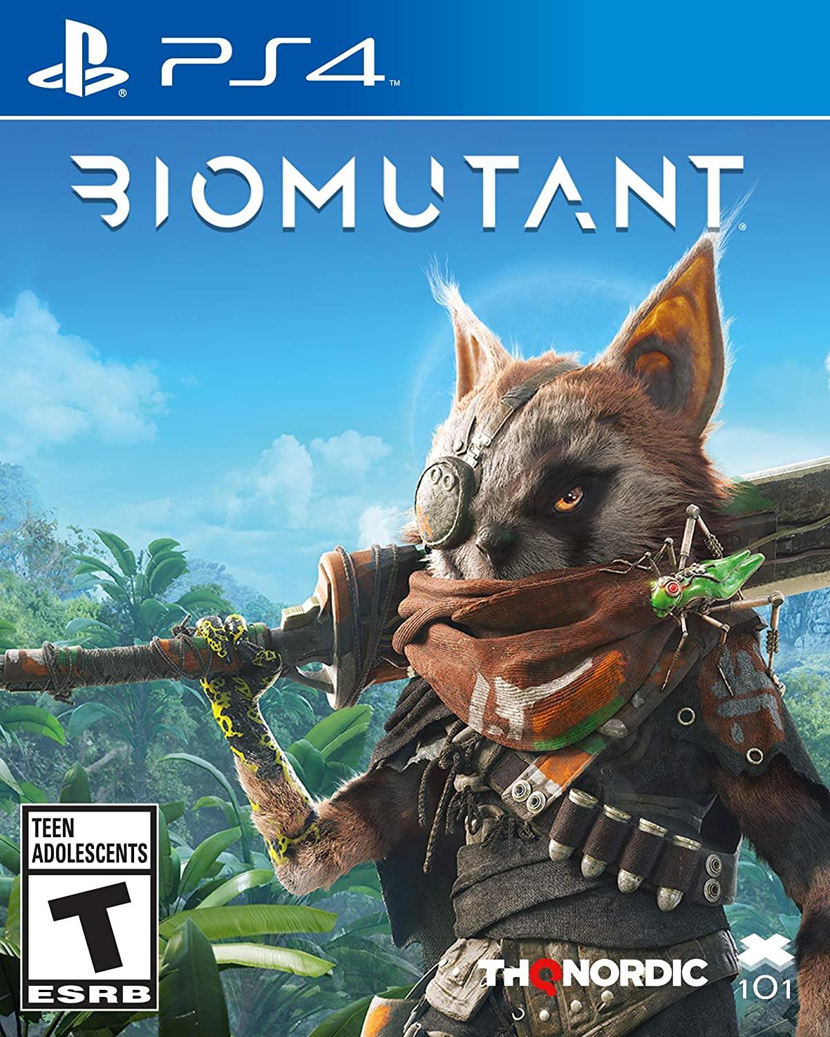BIOMUTANT PLAY STATION 4 PS4 easy games