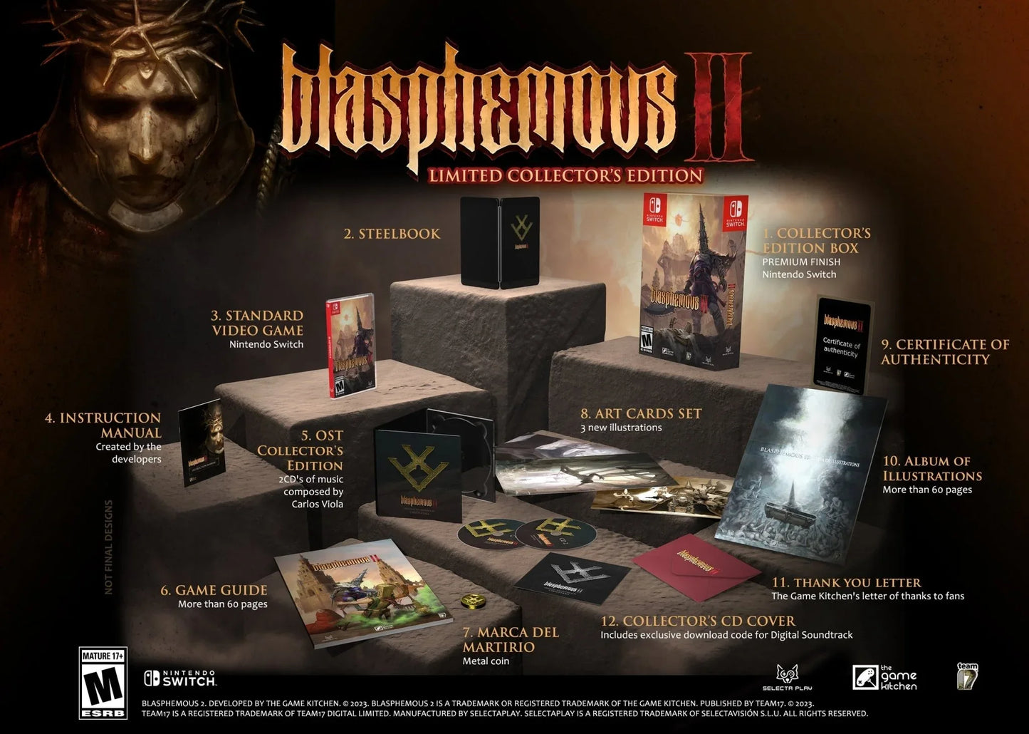 BLASPHEMOUS 2 COLLECTOR'S PS5 easy games