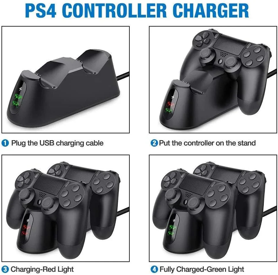 CARGADOR DUALSHOCK 4 easy video game