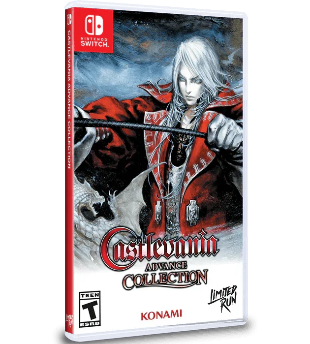 CASTLEVANIA ADVANCE COLLECTION HARMONY OF DISSONANCE COVER easy video game