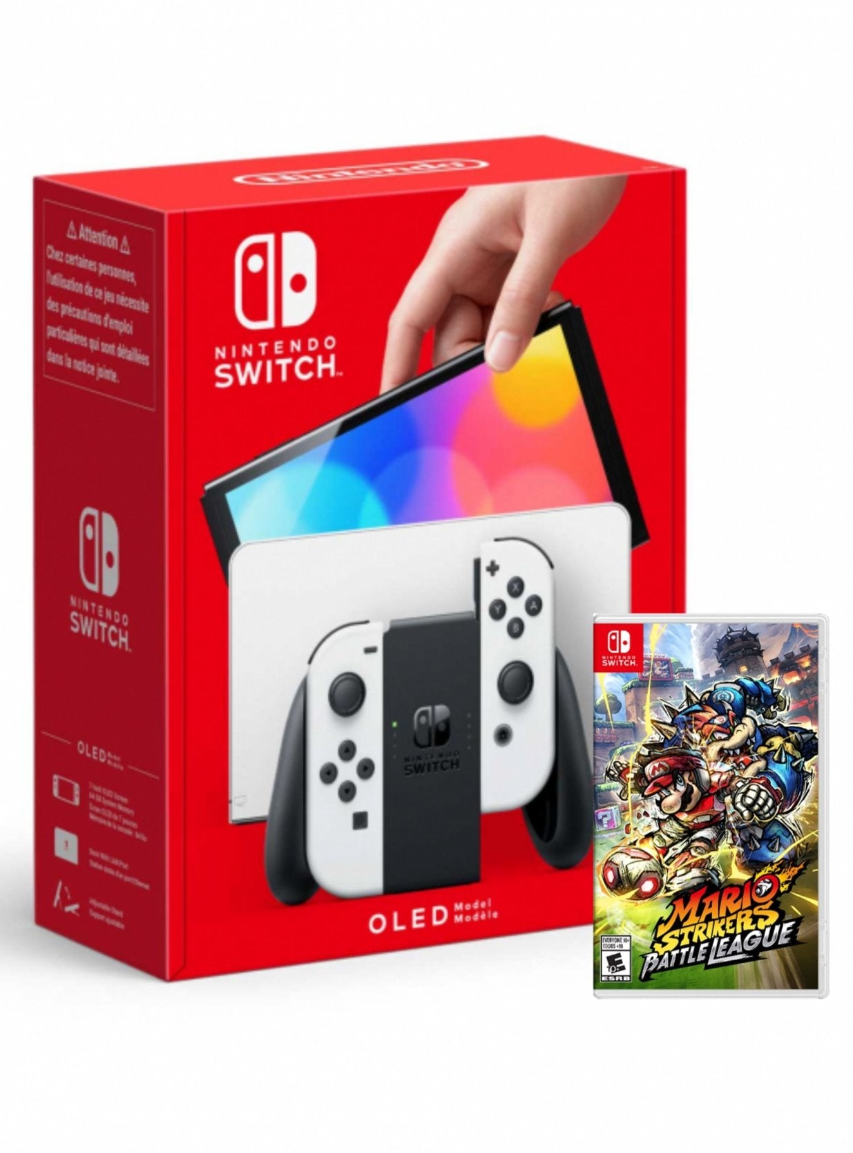 COMBO NINTENDO SWITCH OLED + JUEGO - Easy Games