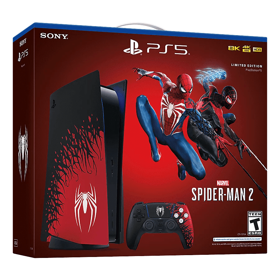 CONSOLA PLAYSTATION 5 SPIDER-MAN 2 LIMITED - EASY GAMES