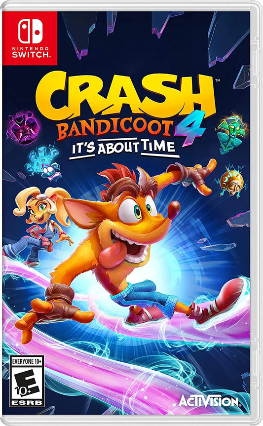 CRASH 4: IT'S ABOUT TIME SWITCH easy video game