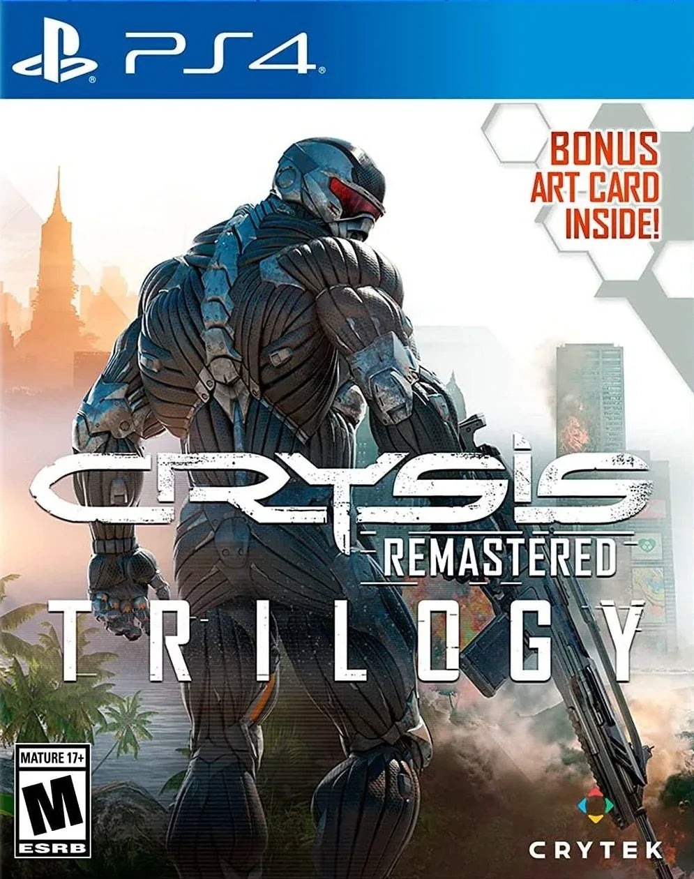 CRYSIS REMASTERED TRILOGY PS4 easy video game