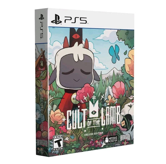 CULT OF THE LAMB DELUXE PS5 easy video game