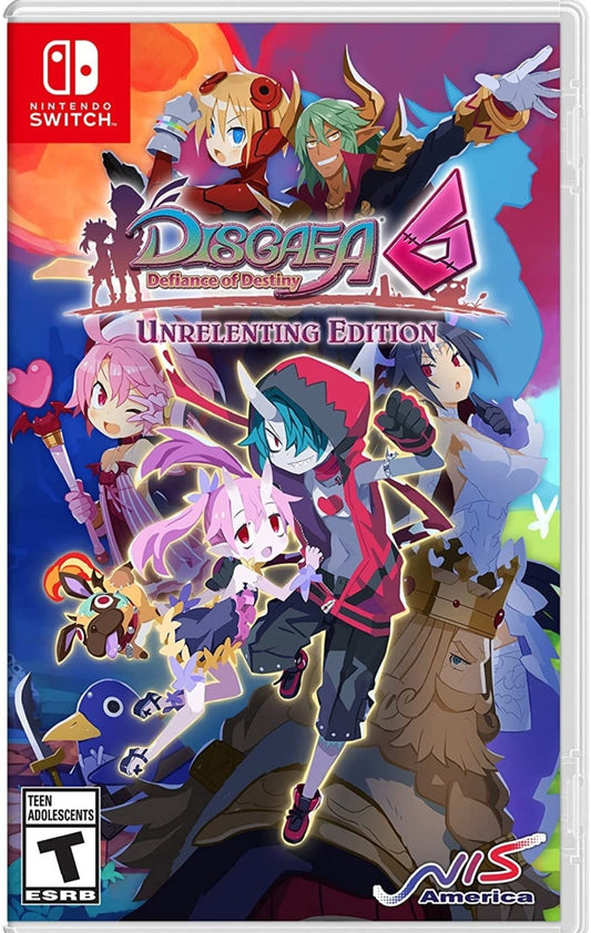 DISGAEA 6 DEFIANCE OF DESTINY SWITCH