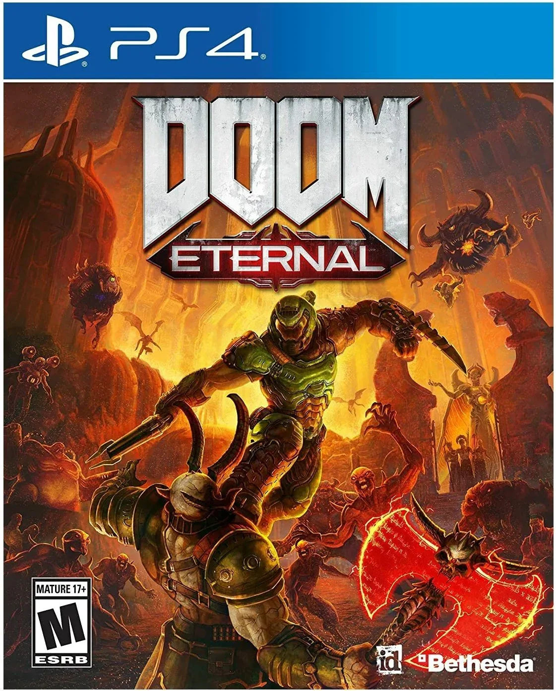 DOOM ETERNAL PLAY STATION 4 PS4 easy video game