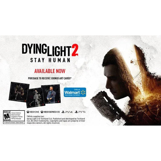 DYING LIGHT 2 WALMART EXCLUSIVE PS5 easy video game