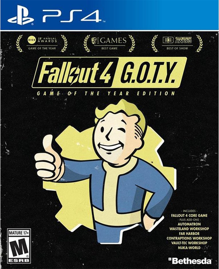 FALLOUT 4 GAME OF THE YEAR PS4