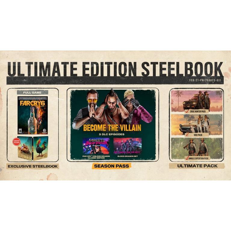 FARCRY 6 ULTIMATE PS4 easy video game
