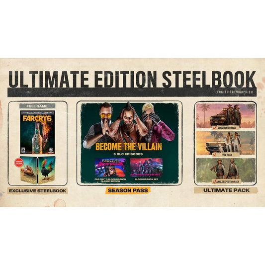 FARCRY 6 ULTIMATE PS4 easy video game