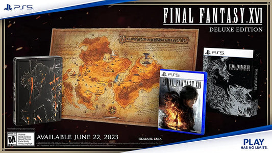 FINAL FANTASY XVI DELUXE PS5 easy video game