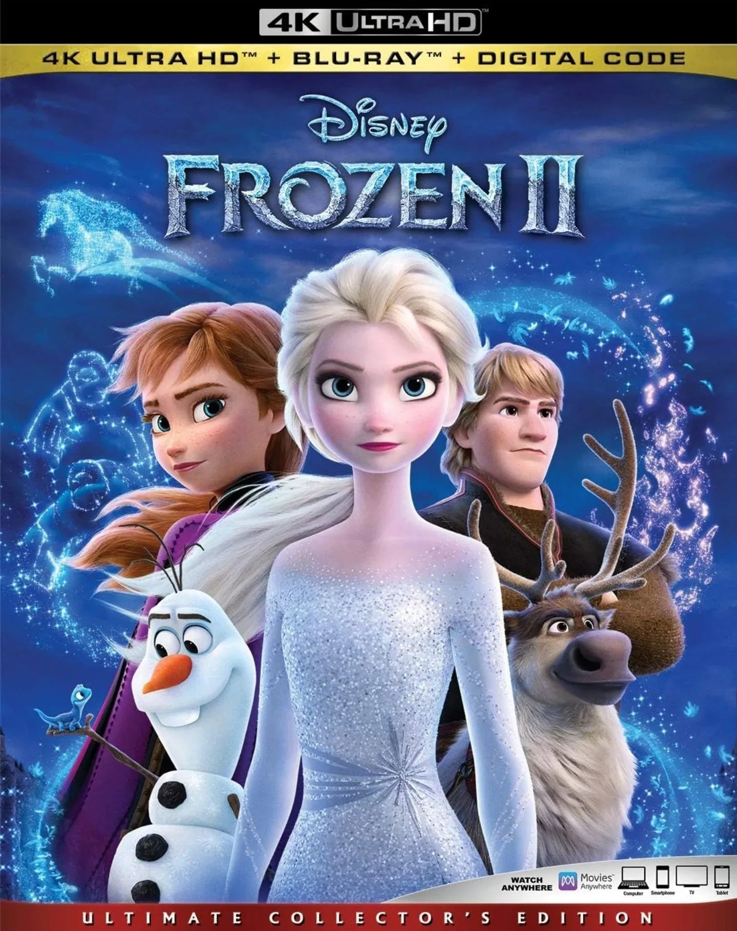 FROZEN 2 4K BLU-RAY easy games