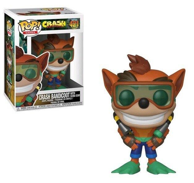 FUNKO POP CRASH BANDICOOT #421 CAJA 9/10 - EASY GAMES