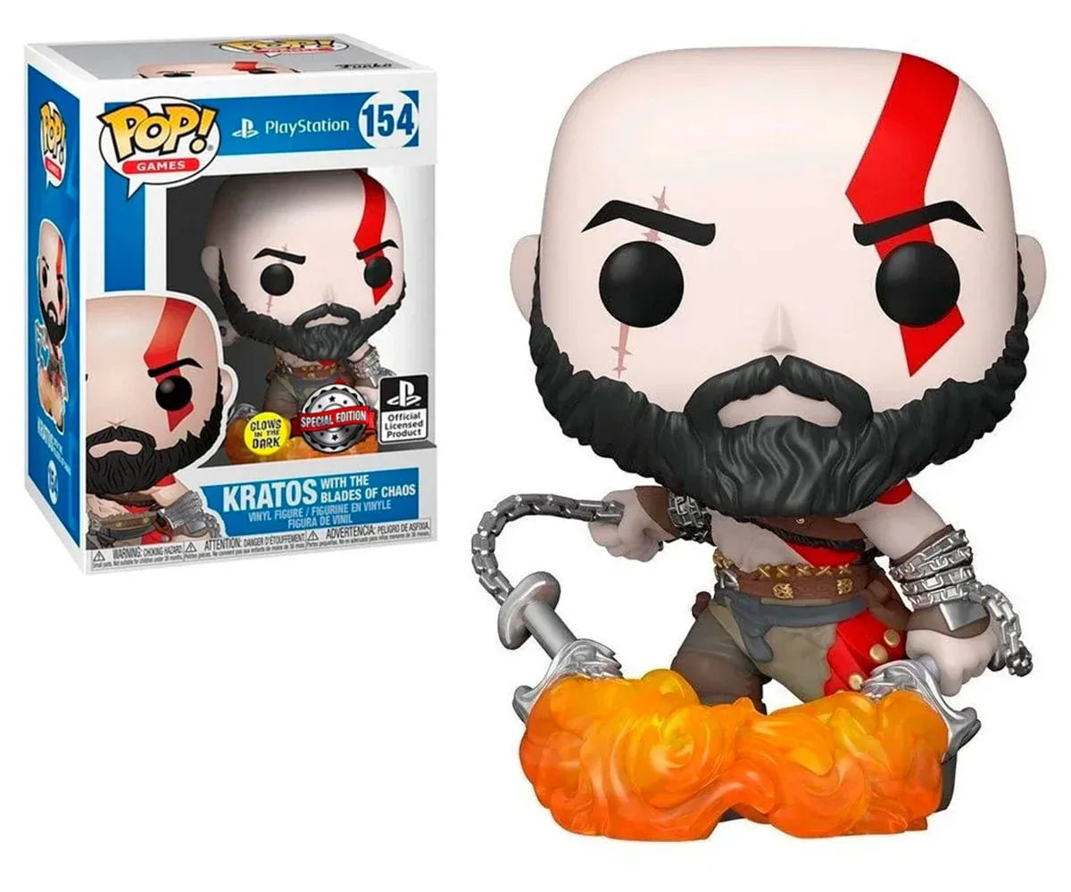 FUNKO POP KRATOS GOD OF WAR #154 - EASY GAMES