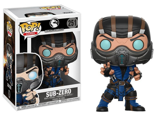 FUNKO POP SUB-ZERO MORTAL KOMBAT X easy games