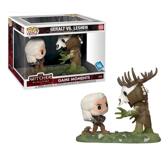 FUNKO THE WITCHER 3 GERALT VS LESHEN easy video game