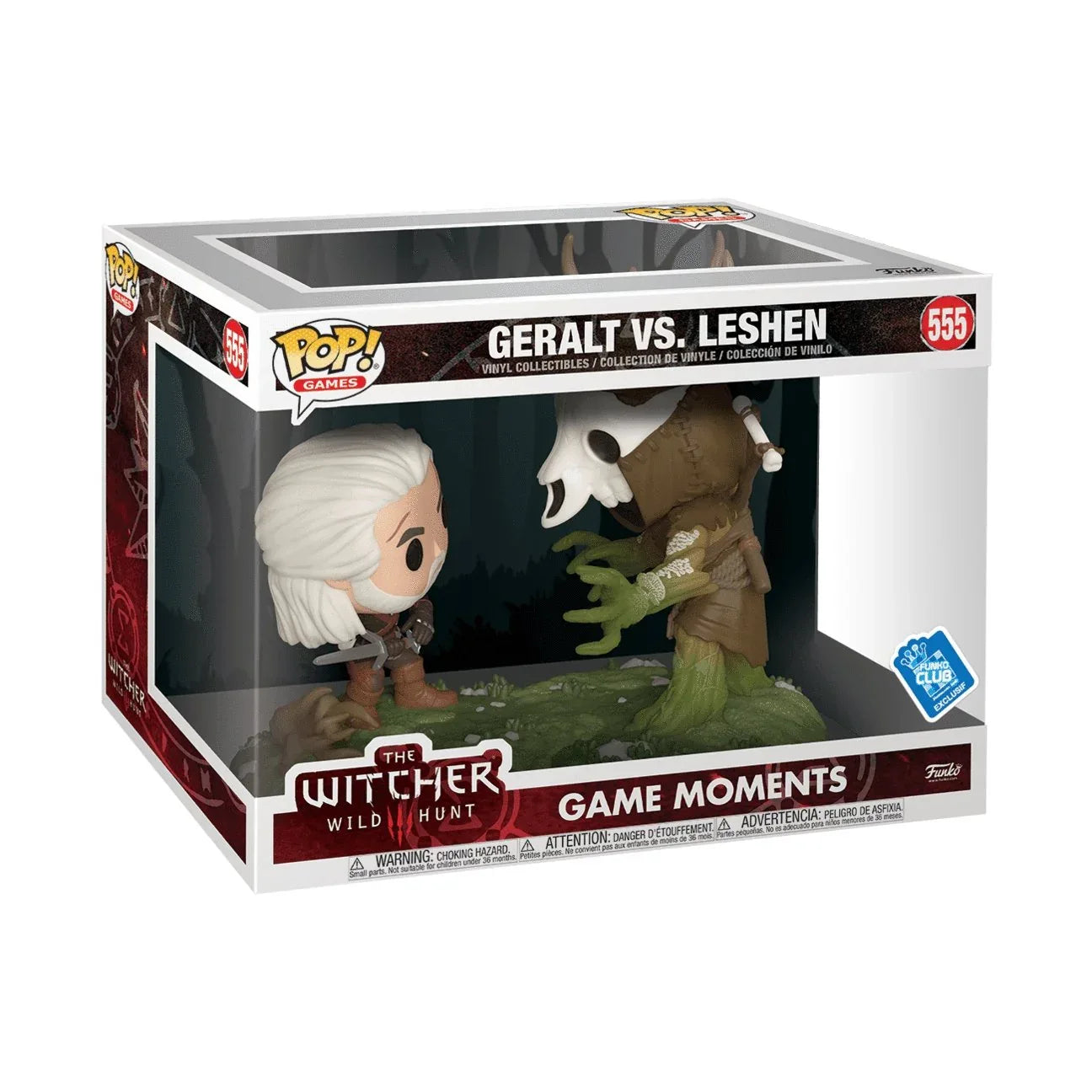 FUNKO THE WITCHER 3 GERALT VS LESHEN easy video game