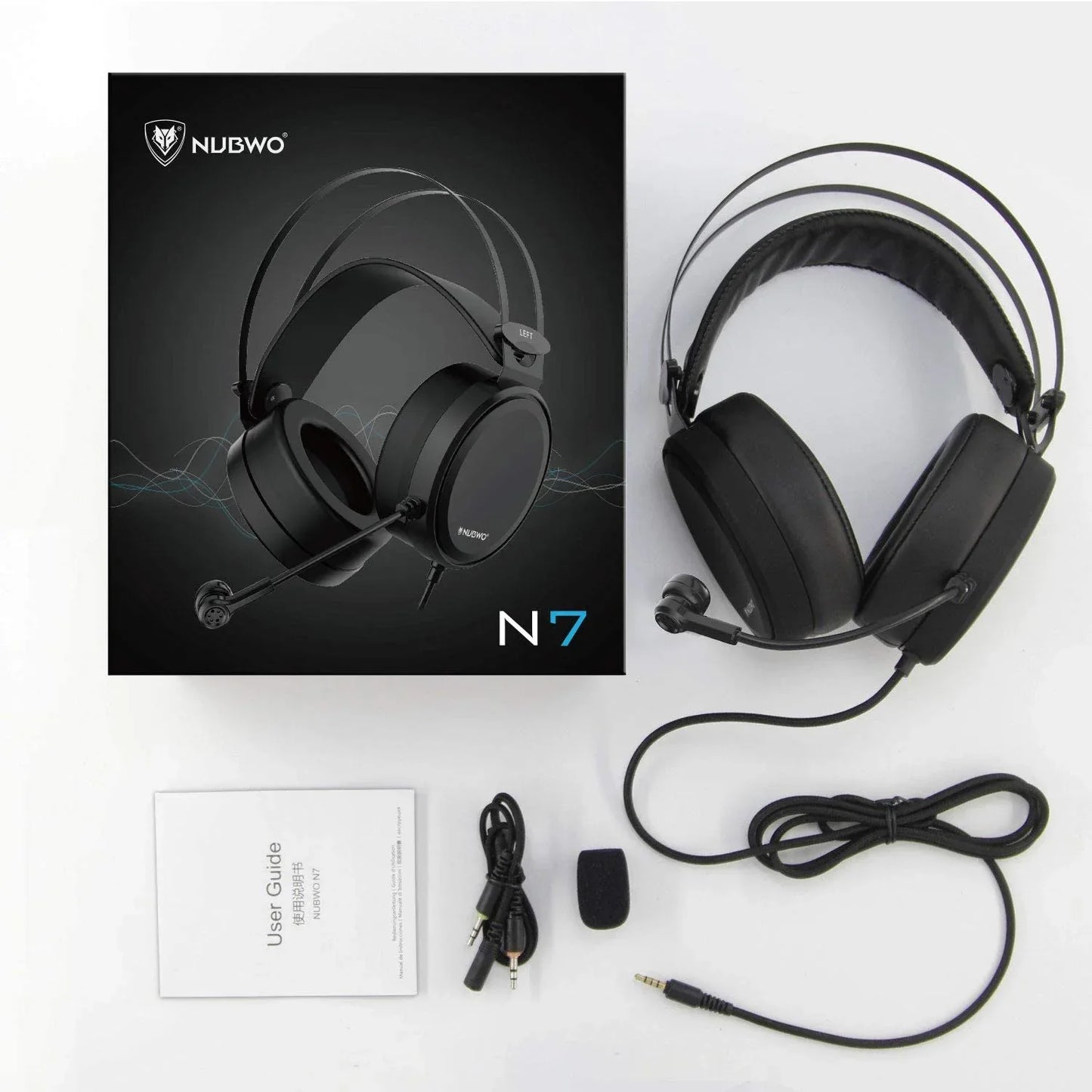 GAMING HEADSET NUBWO N7 - PS4 - XBOXONE - PC - SWITCH easy video game