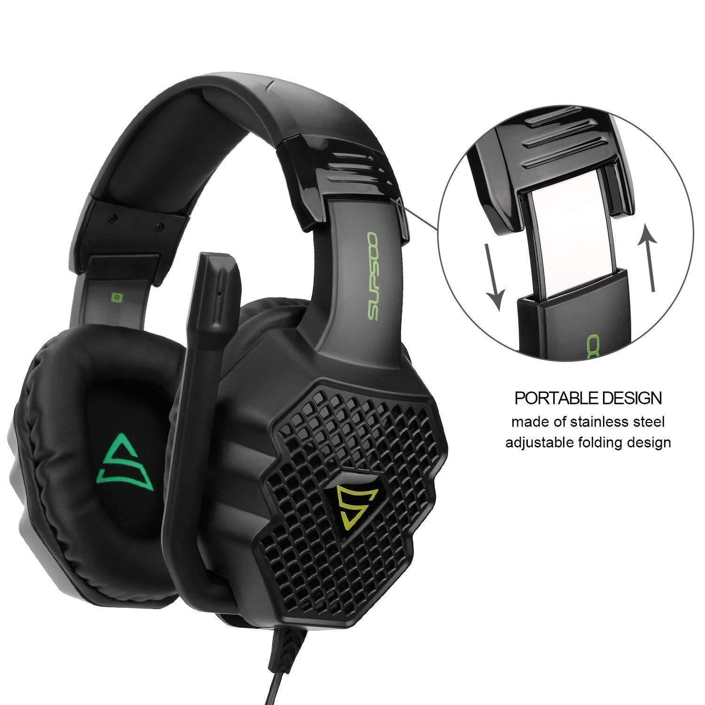 GAMING HEADSET SUPSOO G811 - PS4 - XBOXONE - PC - SWITCH