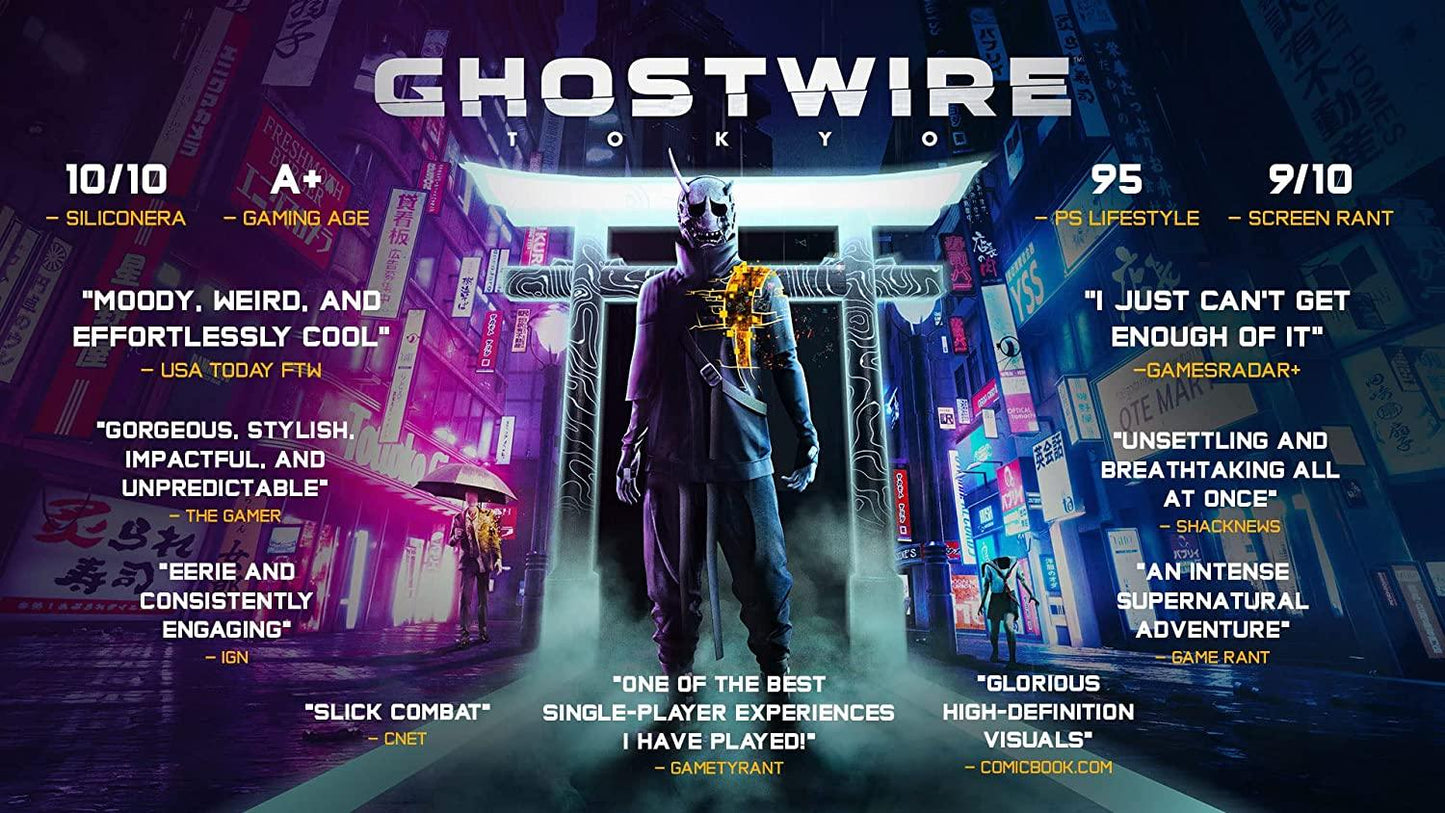 GHOSTWIRE TOKYO PS5 easy video game