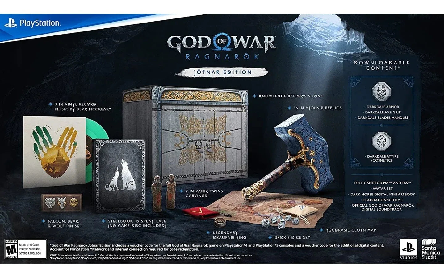GOD OF WAR RAGNAROK JOTNAR EDITION easy video game