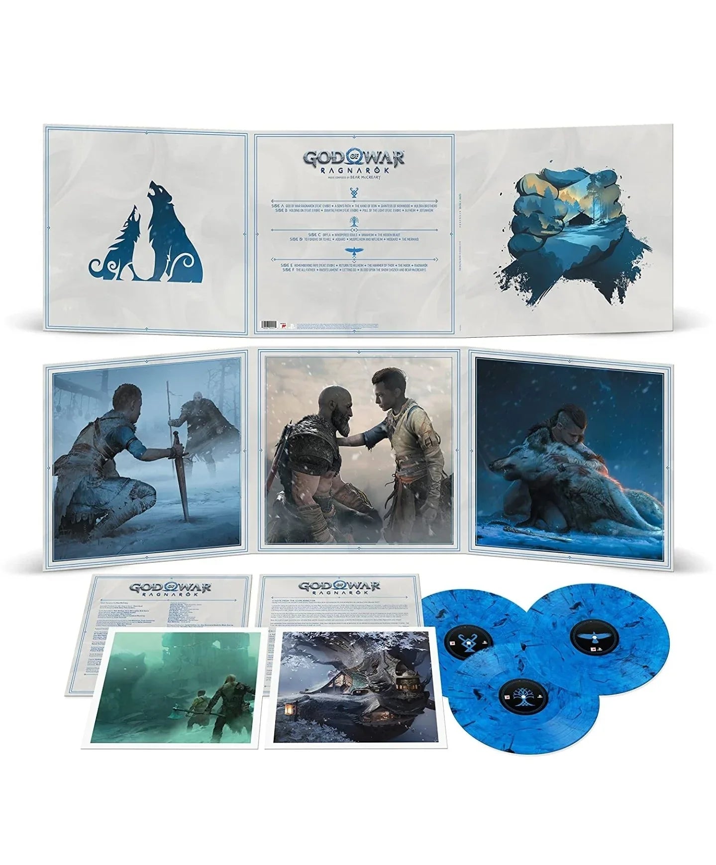 GOD OF WAR RAGNAROK VINYL SOUNDTRACK easy video game