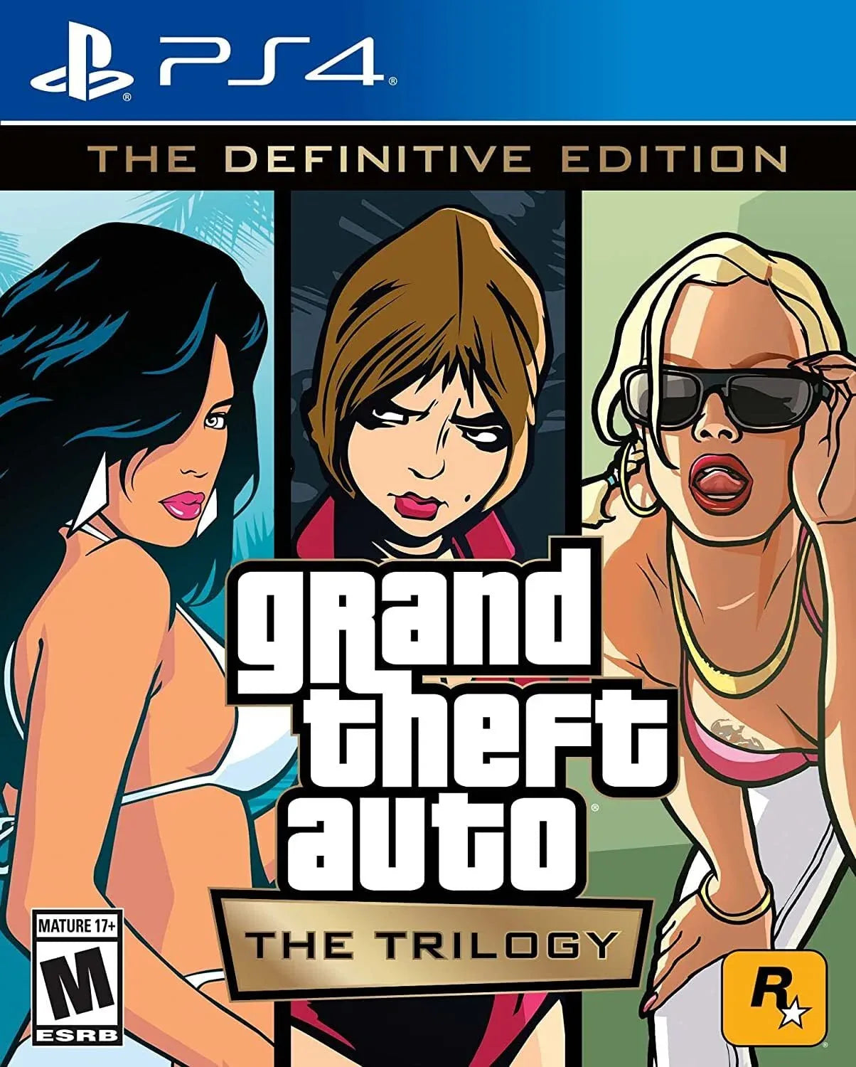 GRAND THEFT AUTO TRILOGY PS4 easy video game