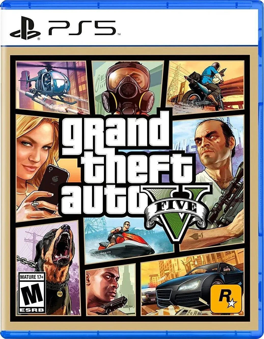 GRAND THEFT AUTO V PS5 easy video game